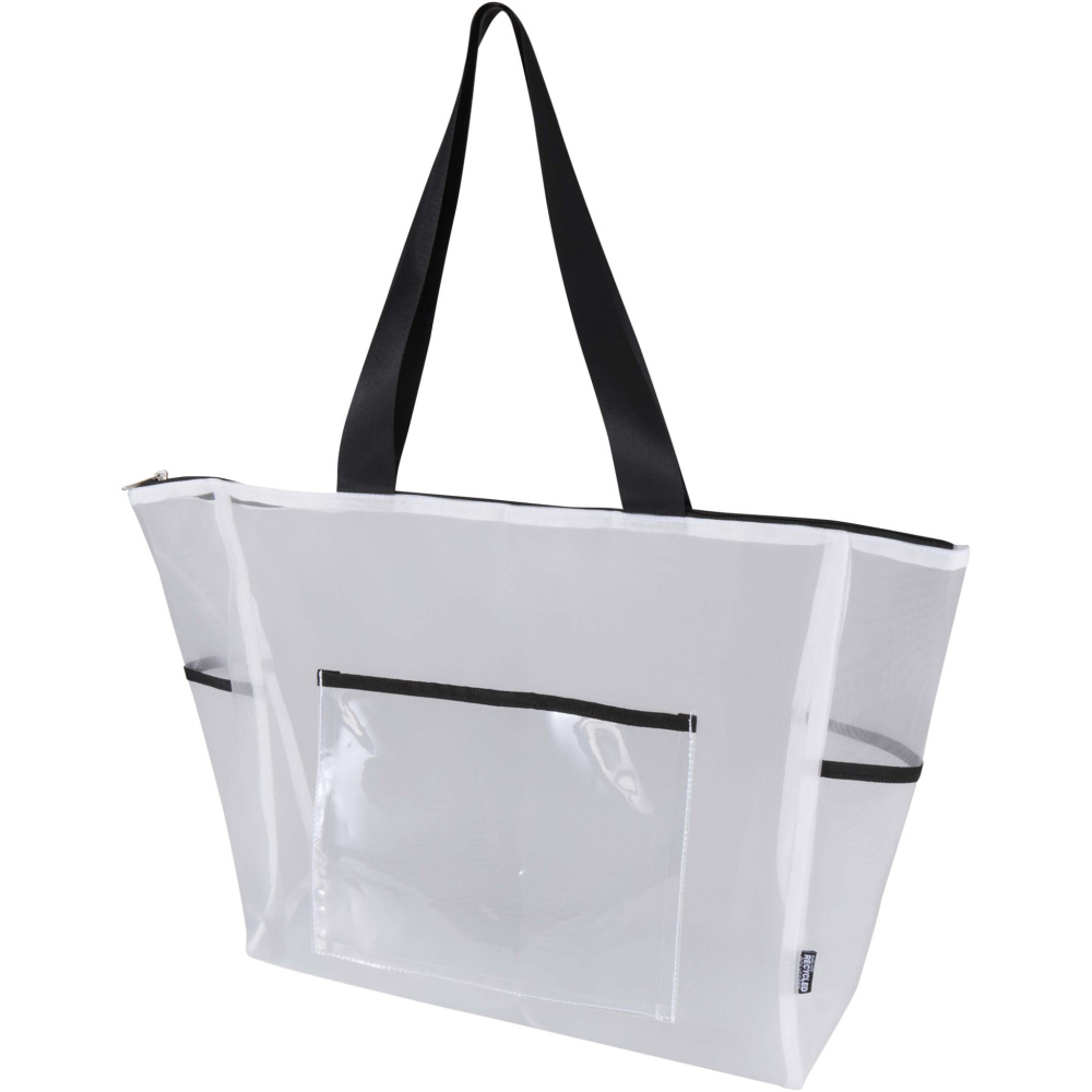 Logotrade promotional products photo of: Mesh GRS recycled tote bag 23L