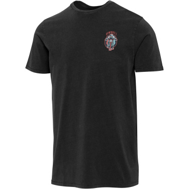 Logotrade promotional item image of: Nanaimo 160 g/m2 short sleeve washed men's t-shirt