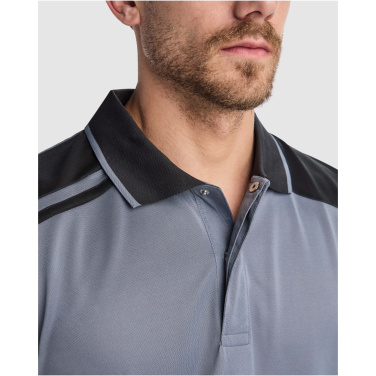 Logo trade advertising products image of: Samurai 160 g/m2 unisex antibacterial short sleeve polo 