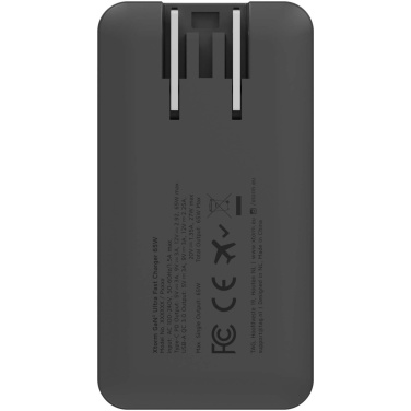 Logotrade corporate gift picture of: Xtorm 65W fast travel charger with cable and travel case set