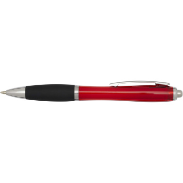 Logo trade promotional gifts image of: Nash RCS plastic ballpoint pen