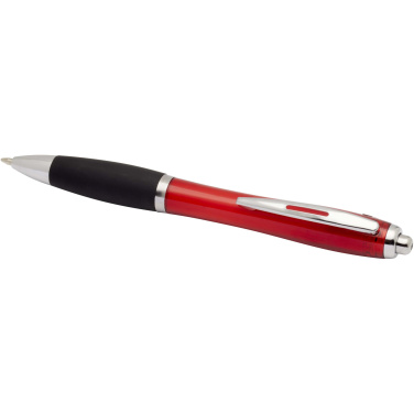 Logo trade promotional merchandise image of: Nash RCS plastic ballpoint pen