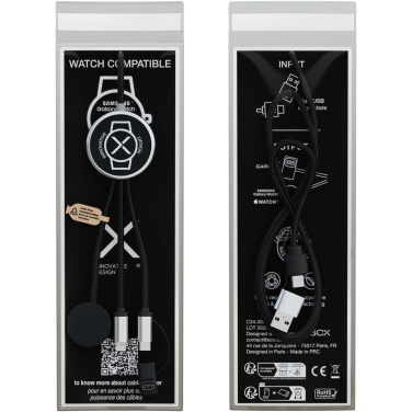 Logotrade promotional item image of: SCX.design C34 7-in-1 smartwatch charging cable