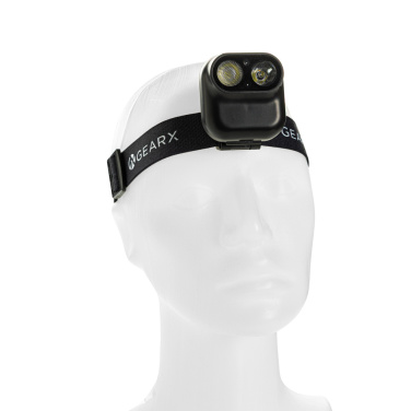 Logotrade corporate gift image of: Gear X RCS rPlastic head torch with motion sensor