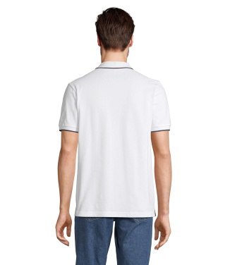 Logo trade promotional giveaways picture of: PALERMO POLO SHIRT