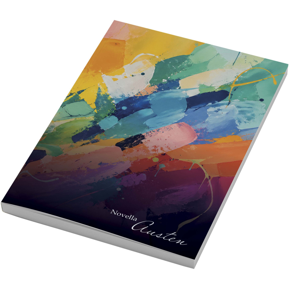 Logotrade promotional products photo of: Novella Austen A5 soft cover notebook - 100 sheets