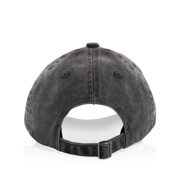 Logo trade promotional item photo of: BEAU AWARE™ Washed 6 panel 270gsm cotton twill cap