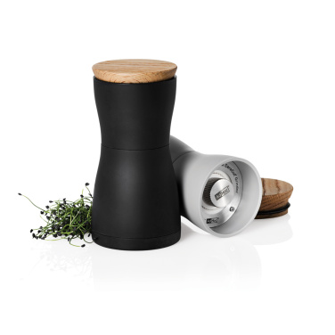 Logo trade promotional gifts picture of: AdHoc Twin Salt and pepper mill set