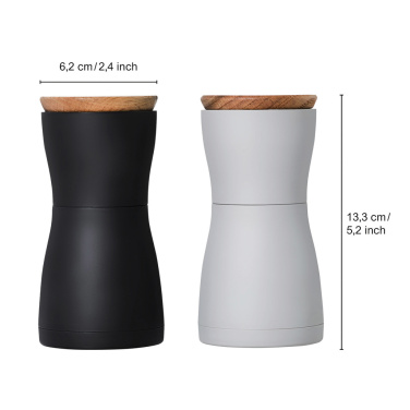Logotrade promotional merchandise picture of: AdHoc Twin Salt and pepper mill set
