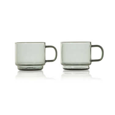 Logotrade promotional gift image of: AdHoc Impact Espresso cups 70ml, 2 pcs set