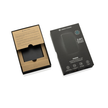 Logotrade promotional item picture of: Urban Vitamin Marin 5000mAh magnetic 15W wireless powerbank