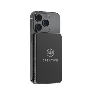 Logotrade promotional giveaway image of: Urban Vitamin Marin 5000mAh magnetic 15W wireless powerbank