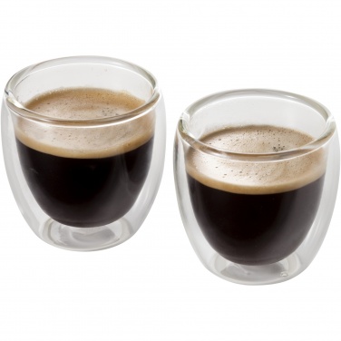 Logotrade reklaamkingid pilt: Boda 2-osaline klaasist espressotassi komplekt