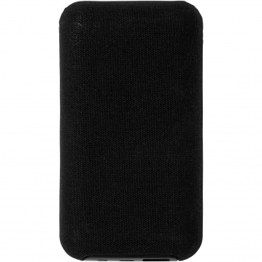 Logotrade meene foto: Tulevane 6000 mAh bambusest/kangast juhtmevaba akupank