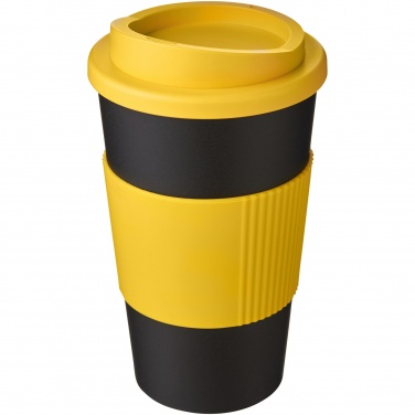 Logo trade reklaamkingitused foto: Americano® 350 ml silikoonist võruga kohvitops