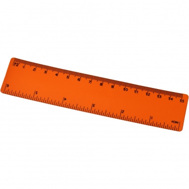 Logo trade reklaamtoote pilt: Rothko 15 cm plastikust joonlaud