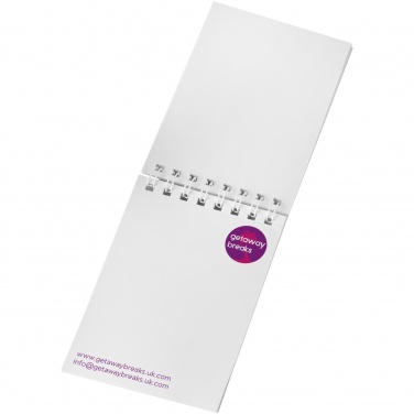 Logotrade firmakingitused pilt: Desk-Mate® spiraalne A7 märkmik