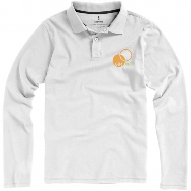 Logotrade firmakingituse foto: Oakville'i pikkade varrukatega meeste polo