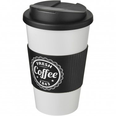 Logo trade meene pilt: Americano® 350 ml termokruus käepideme ja lekkekindla kaanega