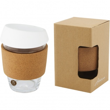 Logotrade reklaamkingituse foto: Lidan 360 ml borosilikaatklaasist termotops silikoonkaanega