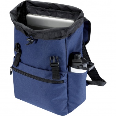 Logo trade firmakingituse pilt: REPREVE® Meie Ocean™ 15-tolline GRS RPET sülearvuti seljakott 19L