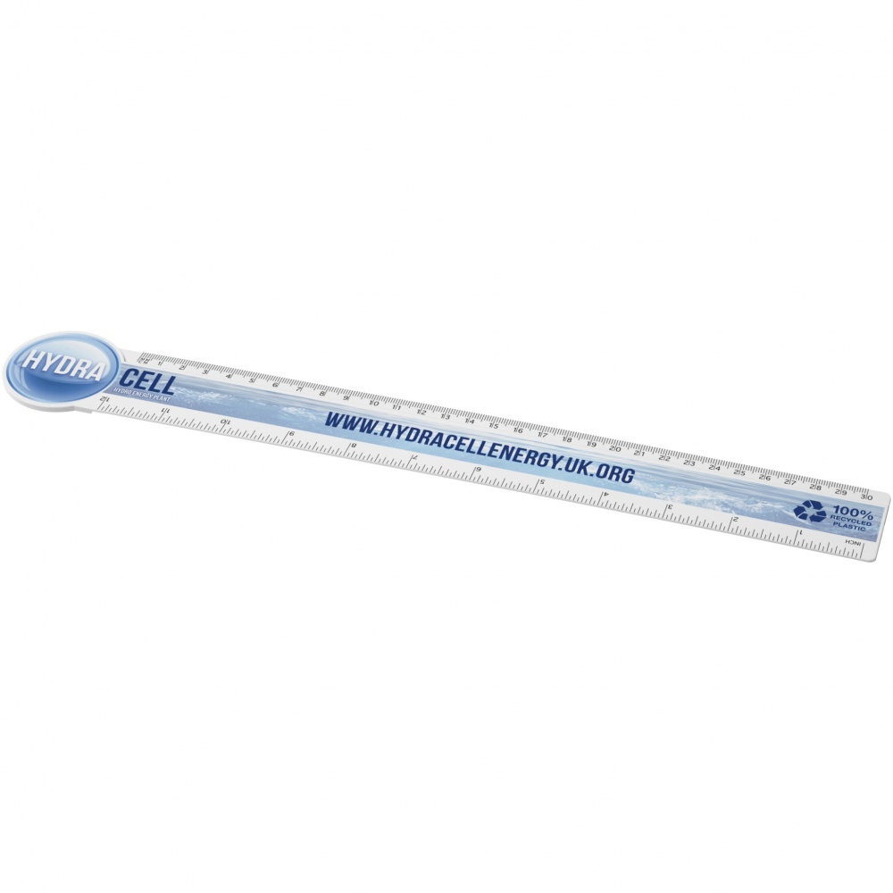 Logotrade ärikingitused pilt: Tait 30cm ringikujuline taaskasutatud plastikust joonlaud