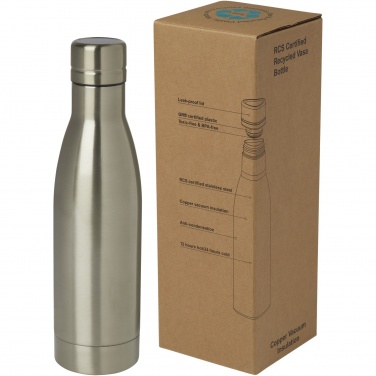 Logotrade meene foto: Vasa 500 ml taaskasutatud roostevabast terasest termospudel