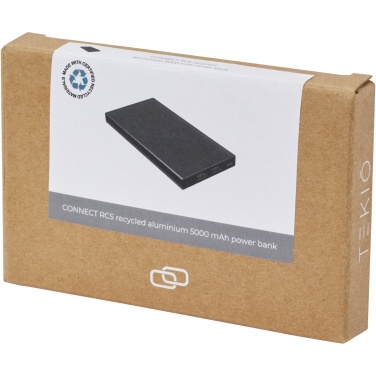 Logo trade firmakingitused foto: Ühendage 5000 mAh taaskasutatud alumiiniumist akupank 