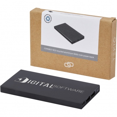 Logotrade firmakingid pilt: Ühendage 5000 mAh taaskasutatud alumiiniumist akupank 