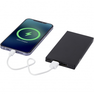 Logotrade reklaamkingituse foto: Ühendage 5000 mAh taaskasutatud alumiiniumist akupank 