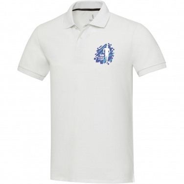Logo trade firmakingitused foto: Emerald lühikeste varrukatega unisex Aware™ taaskasutatud polo