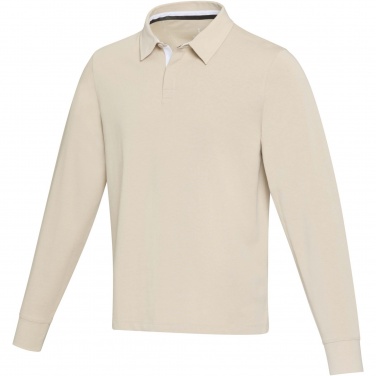 Logo trade reklaamkingitused foto: Clyde unisex orgaaniline ragbi polo dressipluus
