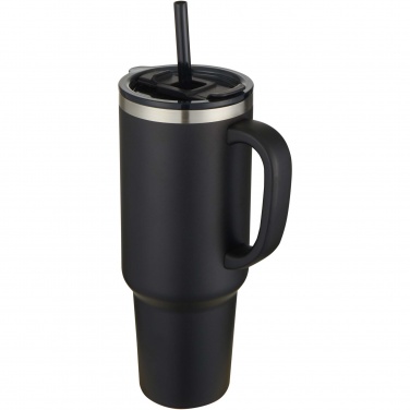 Logotrade firmakingi foto: Sydney 1200 ml RCS-sertifikaadiga termoskruus kõrrega
