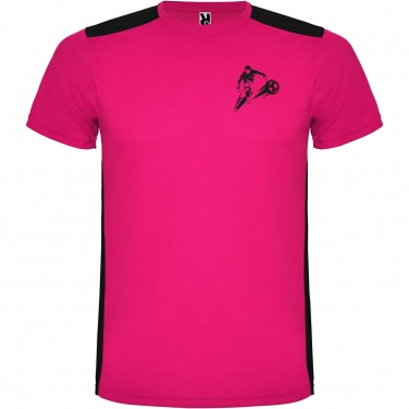 Logo trade reklaamtoote pilt: Detroidi lühikeste varrukatega unisex spordisärk