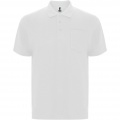 Centauro Premium lühikeste varrukatega unisex polo, Valge