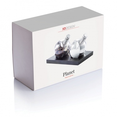 Logo trade ärikingi pilt: Planeedi pipra ja soola komplekt
