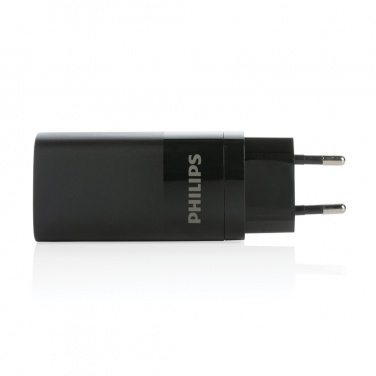 Logo trade reklaamkingituse pilt: Philipsi 65 W ülikiire PD 3-pordiline USB seinalaadija