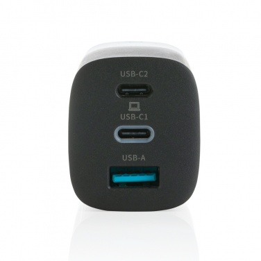 Logotrade ärikingi foto: Philipsi 65 W ülikiire PD 3-pordiline USB seinalaadija