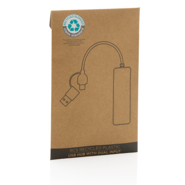 Logotrade ärikingid pilt: RCS taaskasutatud plastist kahe sisendiga USB-jaotur
