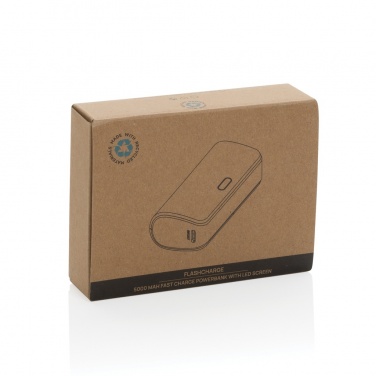 Logo trade reklaamkingitused foto: FlashCharge RCS rplastic 5000 mah kiirlaadimise akupank