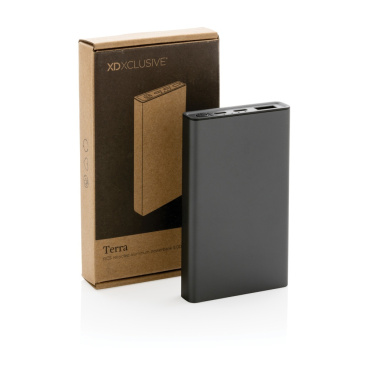 Logotrade reklaamkingi foto: Terra RCS taaskasutatud alumiiniumist akupank 5000 mAh