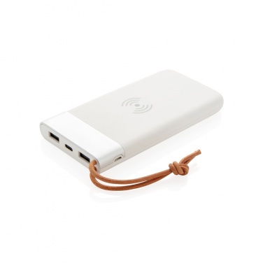 Logotrade meened pilt: Aria 8000 mAh 5W juhtmevaba laadimise akupank