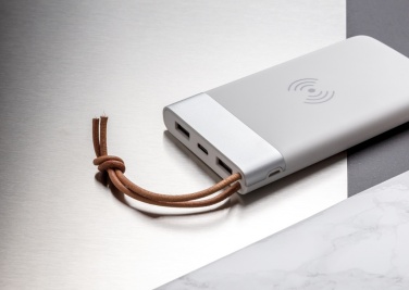 Logo trade ärikingid foto: Aria 8000 mAh 5W juhtmevaba laadimise akupank