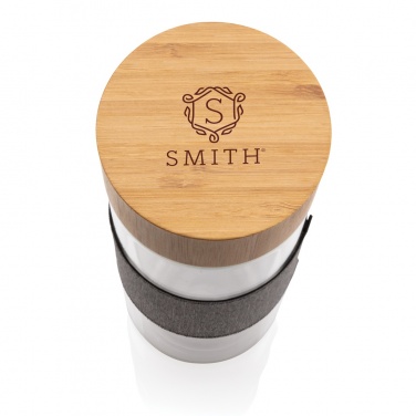 Logo trade firmakingitused foto: Impact topeltseinaga borosilikaatklaasist pudel