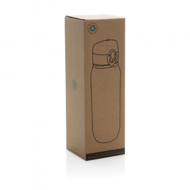 Logo trade ärikingituse pilt: Yide RCS Recycled PET lekkekindel lukustatav veepudel 800ml