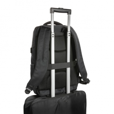 Logo trade reklaamkingi pilt: Swiss Peak AWARE™ RPET Voyager 15,6-tolline sülearvuti seljakott