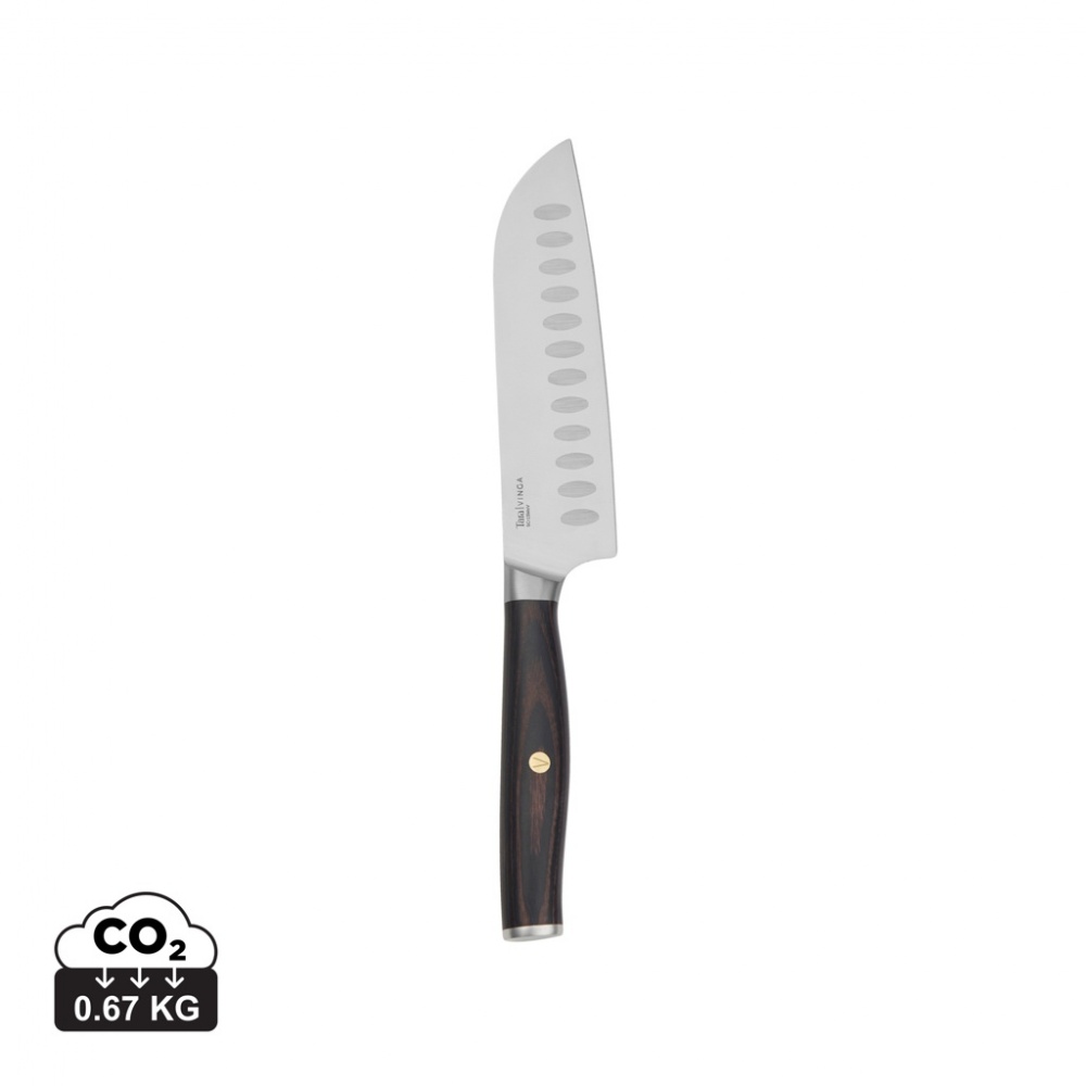 Logo trade ärikingid foto: VINGA Tara RCS taaskasutatud terasest santoku nuga