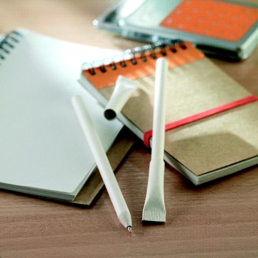 Logotrade reklaamtoote foto: Taaskasutatud paberist pastapliiats