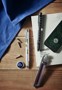 Logo trade reklaamkingituse pilt: Vesiloodi-Multitool pastapliiats joonlauaga