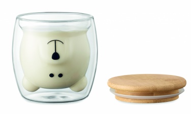 Logotrade ärikingituse foto: Kaheseinaline borosilikaatkruus